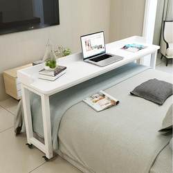 Cross-bed table movable bedside table home bedside table notebook desktop computer table lazy bedroom bed desk
