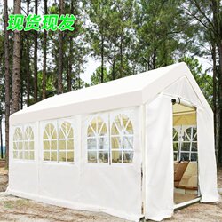 Four-Corner Tent Sunshade and Sun Protection Parking Shed, Advertising Retractable Folding Sunshade Umbrella, Rain Canopy Carport, Four-Corner Stall Tent
