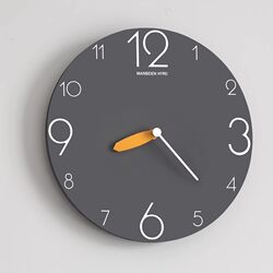 German Clock Wall Clock for Living Room Home Use, No-Drill, Artistic, Simple, 2026 New Model, Modern Clock, Wall-Mounted Quartz Clock