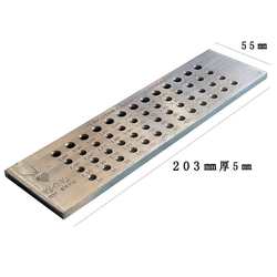 Gold and silver round wire drawing board-four rows of round hole wire drawing board 0.26-4.1-jewelry equipment-gold tools
