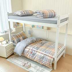 School bedding set, pure cotton dormitory three-piece bedding set, school bedding, student six-piece bed sheet quilt set for the first semester