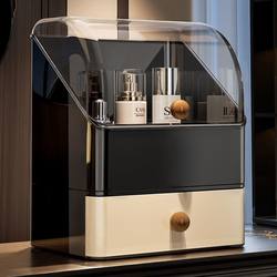 Cosmetics Storage Box Desktop Dressing Table Drawer-Type Lipstick Holder for Home Use, High-Value Dust-Proof Storage Rack for Skincare Products