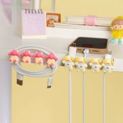 Cute Desktop Cable Organizer, Charging Data Cable Storage, Cable Holder/Mobile Phone Cable Organizer/Hanging Cable Gadget