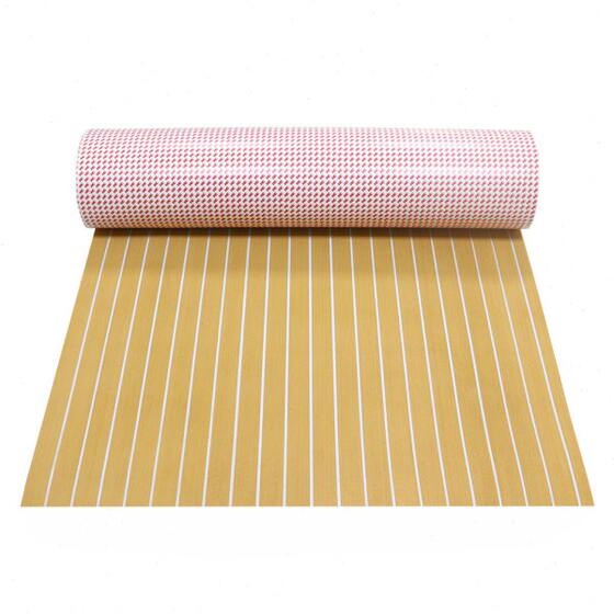Imitation of grapefruit wood anti -sliding pad 240*45 yacht luxury accessories, ship deck drum car material cork floor export