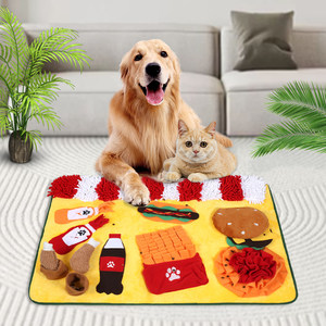 
Pet sniffing mat, dog barking, Fengrong toy, sound burger, special hidden food carpet, slow food cat meal