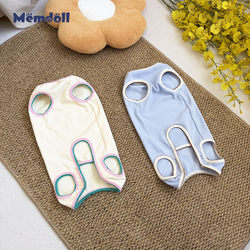 Memdoll New Belly-Protecting Clothing for Dogs and Cats, Four-Legged Belly Protection Clothes, Comfortable and Anti-Cold Pet Air-Conditioning Clothing