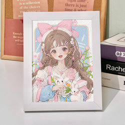 2025 New Diamond Stickers Children's Educational DIY Brick and Stone Paste Crystal Diamond Toys for Little Girls Gift 1