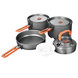 Feast 4 Outdoor Pot Camping Pot Set for 3-4 People