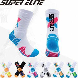 
Professional practical basketball socks shock-absorbing long tube elite socks high tube towel bottom sports socks in summer high-top sweat-absorbing and anti-slip
