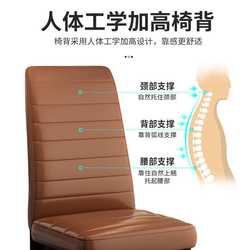Dining chair home simple modern chair backrest makeup stool Nordic living room cafe hotel iron dining table and chairs