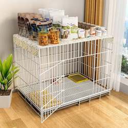Pet Fence, Dog Cage, Small Dog Indoor Enclosure, Space-Saving Dog Bed, Kennel, Dog Toilet, Cat Cage