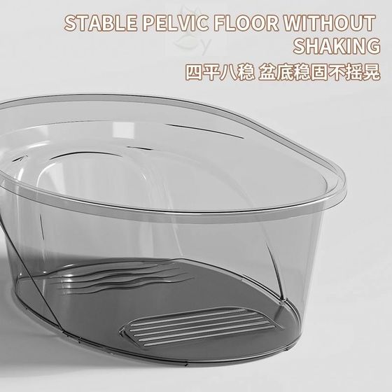 
Transparent children's bathtub for home use newborn babies thickened bathtub for large size for sitting and lying basin for children's bathtub