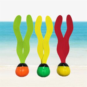 Children's Play Water toy Student underwater air closed air training equipment diving sticks, sea grass circular pool swimming pool teaching aids