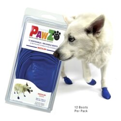 American Pawz Dog Shoes 10-20kg Dog Shoe Covers for Outdoor Use, Anti-Dirt, Non-Slip, Pet Rain Boots, Balloon Shoes