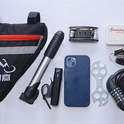Mountaineering bicycle bag triangle bag upper tube bag crossbar bag cycling bag saddle bag tool bag cycling equipment bicycle