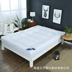 Hotel Feather Velvet Cotton Mattress, Hotel Thickened Folding Soft Mattress, Dormitory Mattress, Imitation down Three-Dimensional Student Mattress