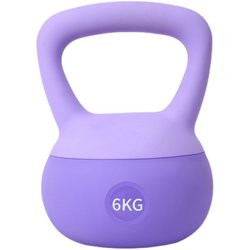 Kettlebell women's fitness home kettle dumbbell squat training hip and hip training arm strength training equipment soft kettle bell
