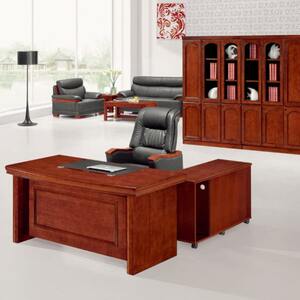 
Boss desk executive desk president desk solid wood paint simple modern office furniture manager desk supervisor desk and chair combination