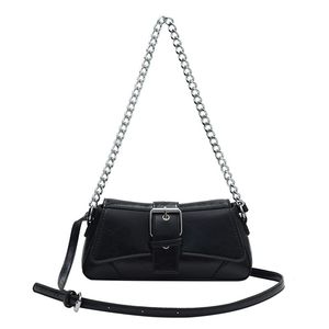
French niche small bag women's spring 2024 new high-end texture crossbody bag women's chain shoulder armpit bag