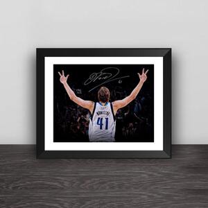 
Nowitzki back view basketball fan supplies photo frame Mavericks Nowitzki photo wall fan gift