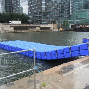 
Water plastic pontoon pontoon floating platform yacht speedboat terminal motorboat berth fishing pontoon bridge