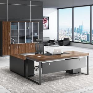 
Boss's desk simple modern office furniture table chair combination president table large desk single manager desk