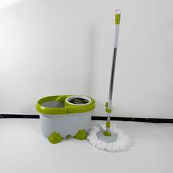 Mumaohao Shenmop Hand-Pressed Rotating Mop Dual-Drive Mop Bucket Household Mop and Mop Bucket Mop Bucket for Floor Cleaning