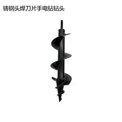 Factory direct supply alloy spiral rod drill bit garden drill bit seedling loose soil digging drill garden hand drill drill bit