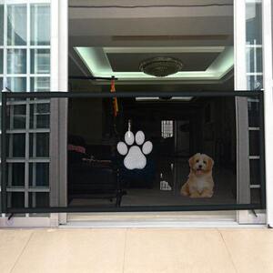 
Pet isolation net, foldable pet isolation fence, cat and dog safety fence, no punching pet supplies