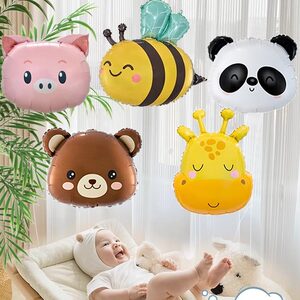 
Cartoon helium-filled balloon children's aluminum film foil baby special floating animal fruit leggings tool artifact non-hydrogen