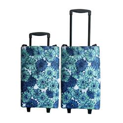 German Quality Shopping Bag, Foldable Portable Trolley Bag with Wheels, Lightweight Grocery Shopping Bag for Home Use