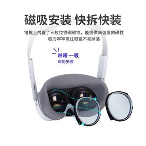 
Pico4 myopia glasses frame birds look at VR all-in-one astigmatism aspherical aspherical resin personal customization