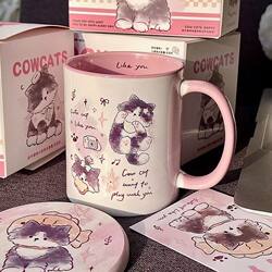 Ceramic Mug Water Cup Milk Coffee Breakfast Cup Coffee Cup Best Friend Couple Girlfriend Birthday Gift