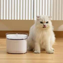 Pai Ni Mini Pet Water Dispenser Pro Is Easy to Clean and Has Automatic Circulating Flow for Cats and Dogs