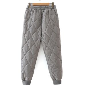 Large size cotton pants female 200*0.5kg Elderly wearing grandma pants with fertilizer and increased thin down cotton pants to keep warm

