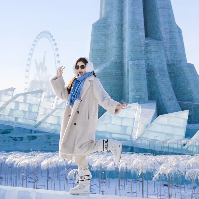 【机票+酒店】黑龙江旅游哈尔滨7天6晚自由行雪乡亚布力中央大街