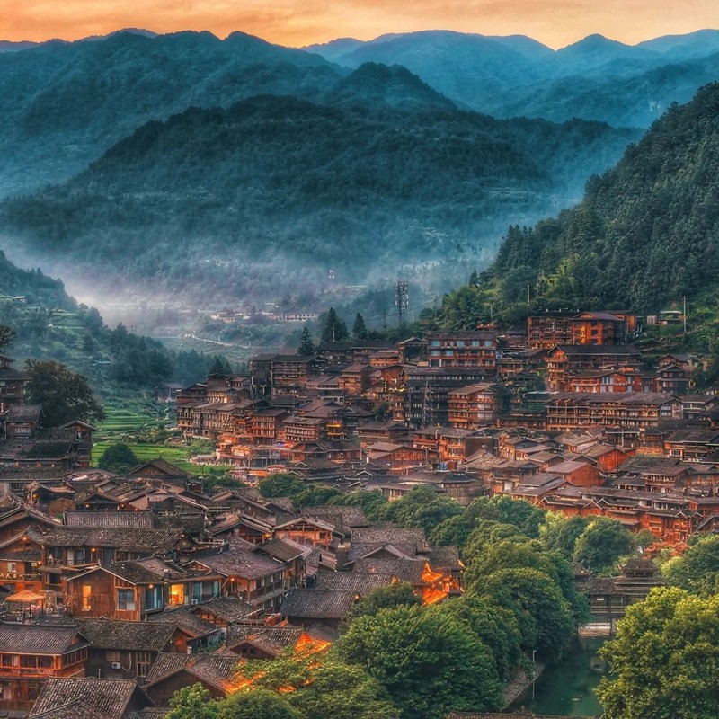 15人纯玩小团 含高铁 贵州旅游黄果树荔波西江梵净山6天5晚跟团游