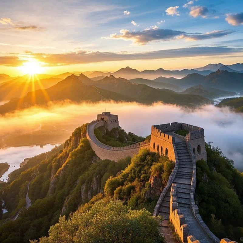 【含机票】北京旅游故宫长城颐和园什刹海恭王府北大5天4晚跟团游