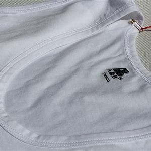 
Two-pack AB summer elastic men's pure cotton vest middle-aged and elderly men's loose cotton breathable sweat-absorbing old man sweat shirt