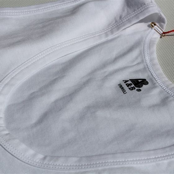 
Two-pack AB summer elastic men's pure cotton vest middle-aged and elderly men's loose cotton breathable sweat-absorbing old man sweat shirt