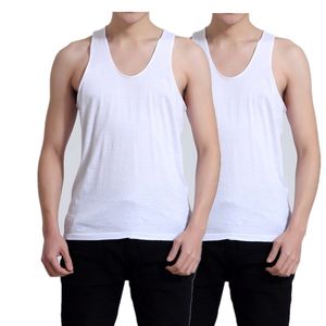 Summer middle -aged men's cotton cotton cotton suspender vest in the elderly all -cotton sweatshirts loose elderly sweat vest dad pretend