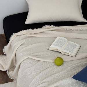 
Summer Class A tassel blanket cotton gauze blanket towel quilt pure cotton sofa blanket office nap blanket