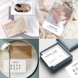 
Jewelry after-sales card customization e-commerce silver jewelry maintenance crystal jewelry postcard jewelry service thank you card printing