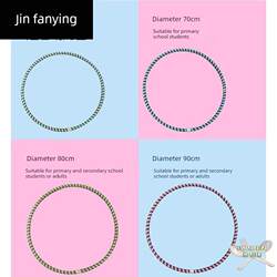 60/80/70cm Ultra-Light Traditional Hula Hoop for Adults and Children, Suitable for Kindergarten Kids, Fitness Gymnastics, and Morning Exercises