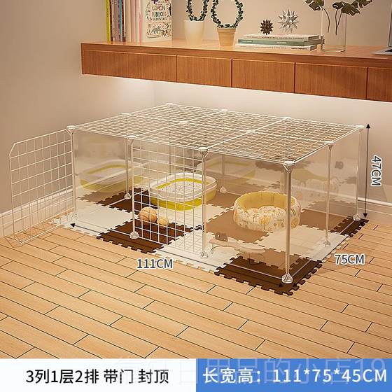 
Authentic cat view cage household indoor dog and cat house cage simple extra large double-layer cat special cat cabinet full cat