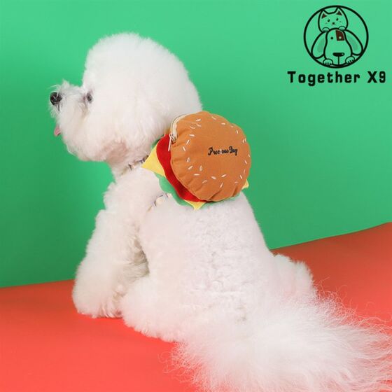 Hamburger chest strap dog leash small and medium-sized dog pet supplies dog leash cat walking leash
