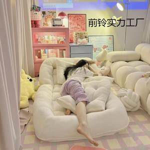 
Human kennel room Internet celebrity sofa sofa bed ZUF balcony huge sleeping folding human single tatami room lazy human