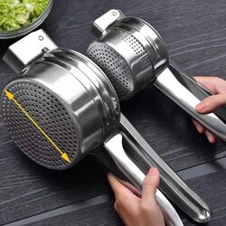 Vegetable Juice Squeezer Stainless Steel Manual Juicer Household Juice Maker Vegetable Dehydrator Dumpling Filling Squeezer