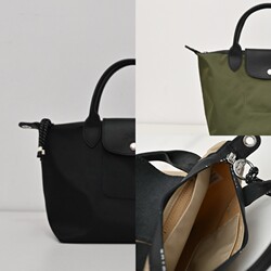 Ding Version Energy Thickened Nylon Crossbody Bag Unisex Shoulder Bag Mini Bag Handbag Small Medium Black