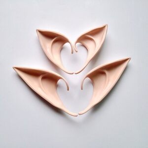
Christmas Elf Ears cosplay props Hobbit Vampire Sesshomaru Krulru Warcraft Free Shipping
